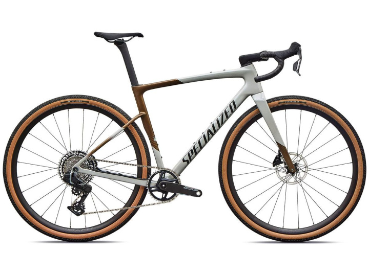 Specialized Crux 5 Expert Force XPLR Gravelcykel Burnt Gold/dolomite Metallic i gruppen Cyklar / Gravelcykel/cyclocross hos CykelCity (10917)