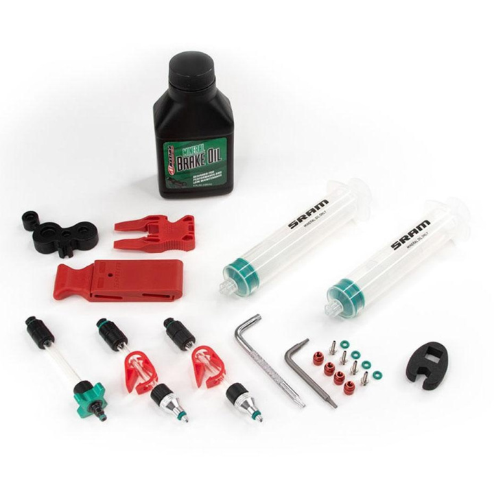 SRAM Standard Mineral Oil Kit Lufningskit i gruppen Tillbehör / Verktyg / Skivbromsverktyg hos CykelCity (49673)