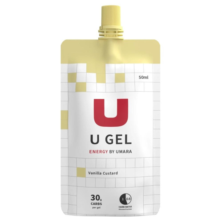 Umara U Gel Vaniljsås Skruvkork 50ml i gruppen Energi / Gel hos CykelCity (54784)